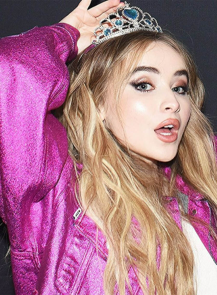 Sabrina Carpenter Purple Jacket
