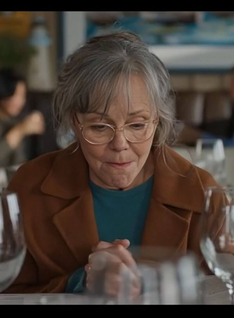 Sally Field Remarkably Bright Creatures Tova Brown Coat