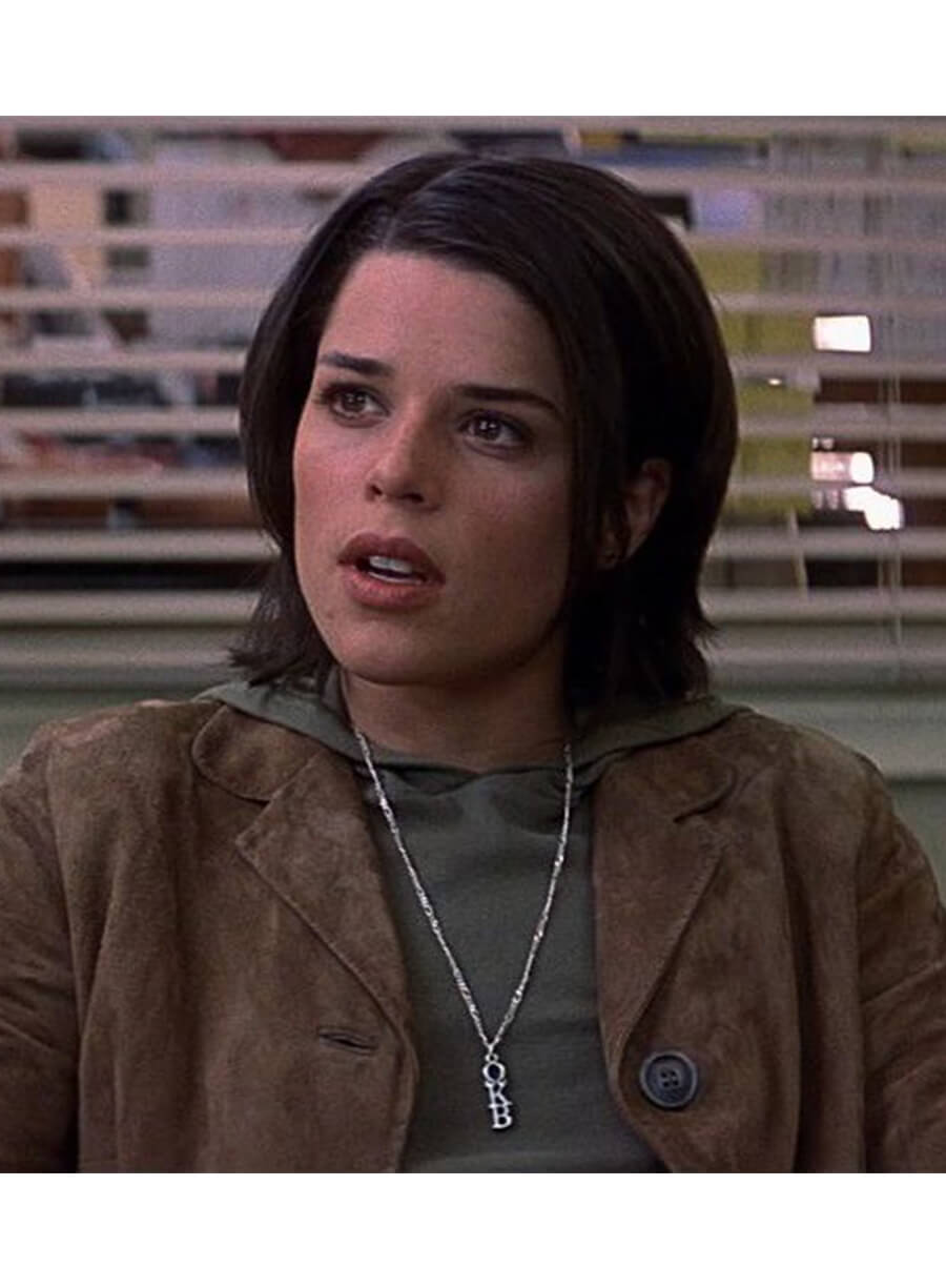 Scream 3 Neve Campbell Sidney Brown Suede Jacket