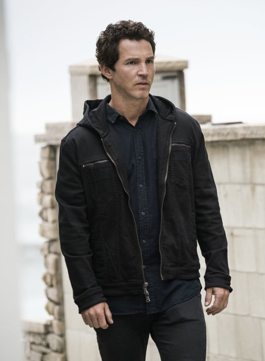 Shawn Hatosy Animal Kingdom Andrew Cody Black Hooded Jacket