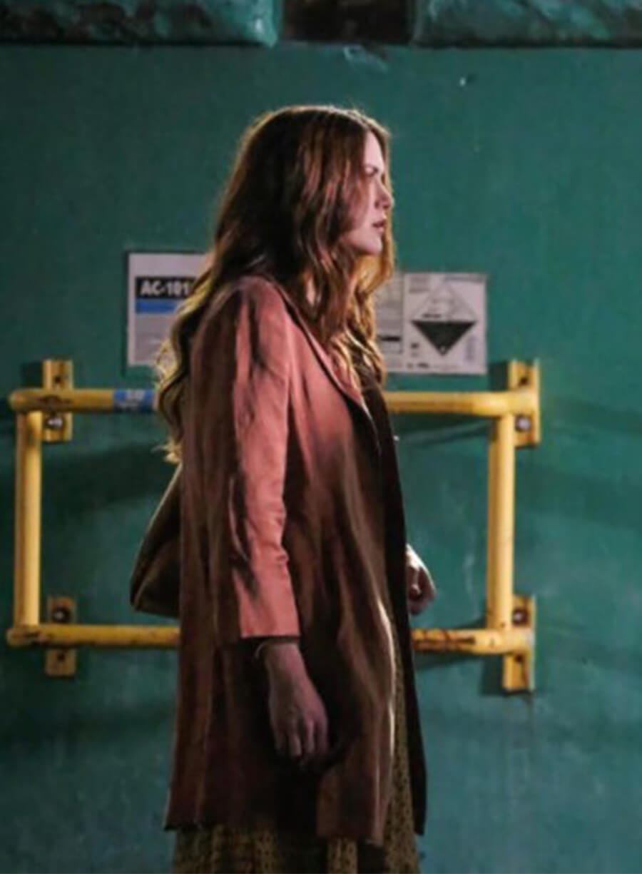 Sister Jo Supernatural Brown Trench Coat