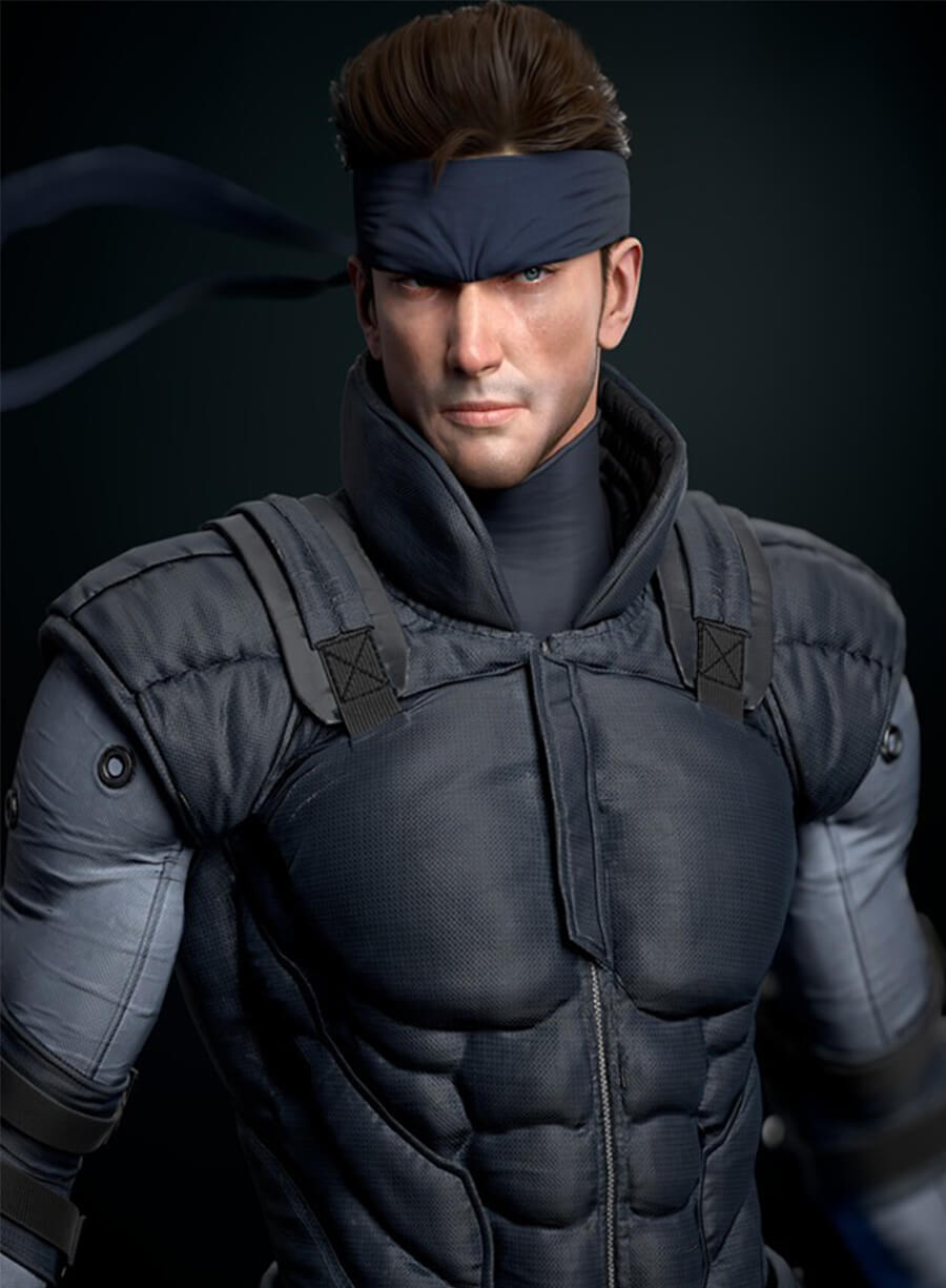 Metal Gear 2 Solid Snake Vest