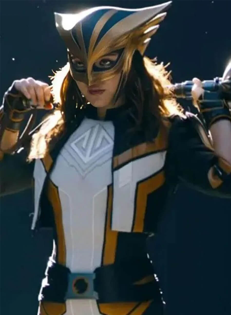 Superman 2025 Isabela Merced Hawkgirl Leather Costume Jacket