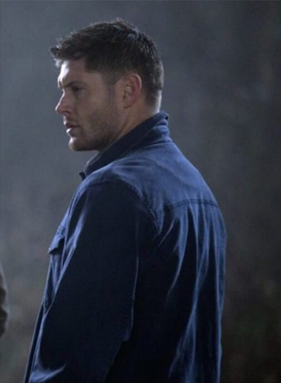 Supernatural Dean Winchester Blue Cotton Jacket