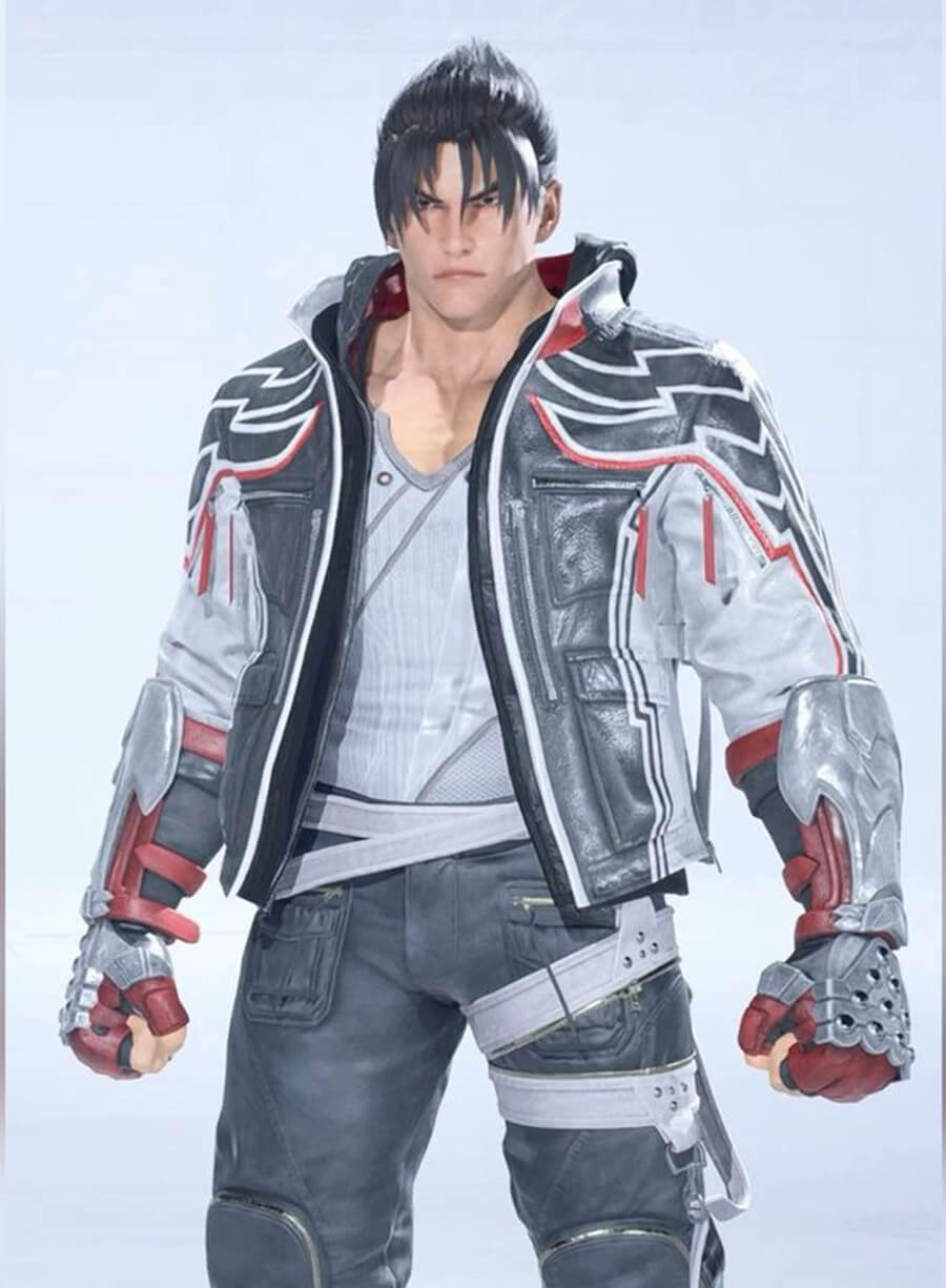 Tekken 8 Game Jin Kazama Leather Jacket