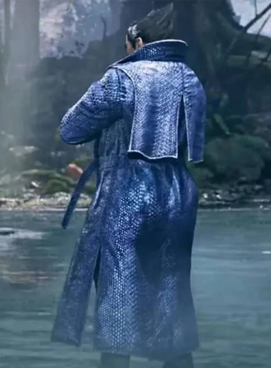 Tekken 8 Game Kazuya Mishima Leather Coat