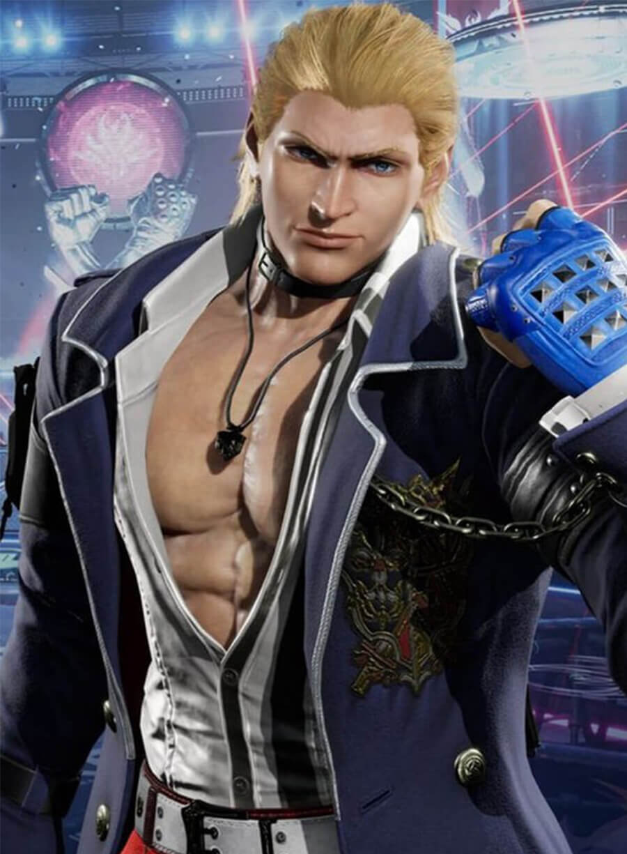 Tekken 8 Game Steve Fox Blue Coat