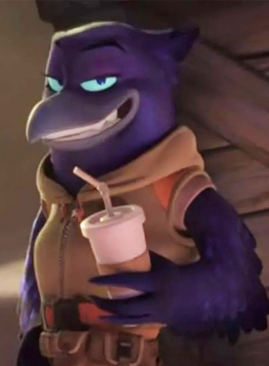 The Bad Guys 2 Doom Brown Hooded Vest