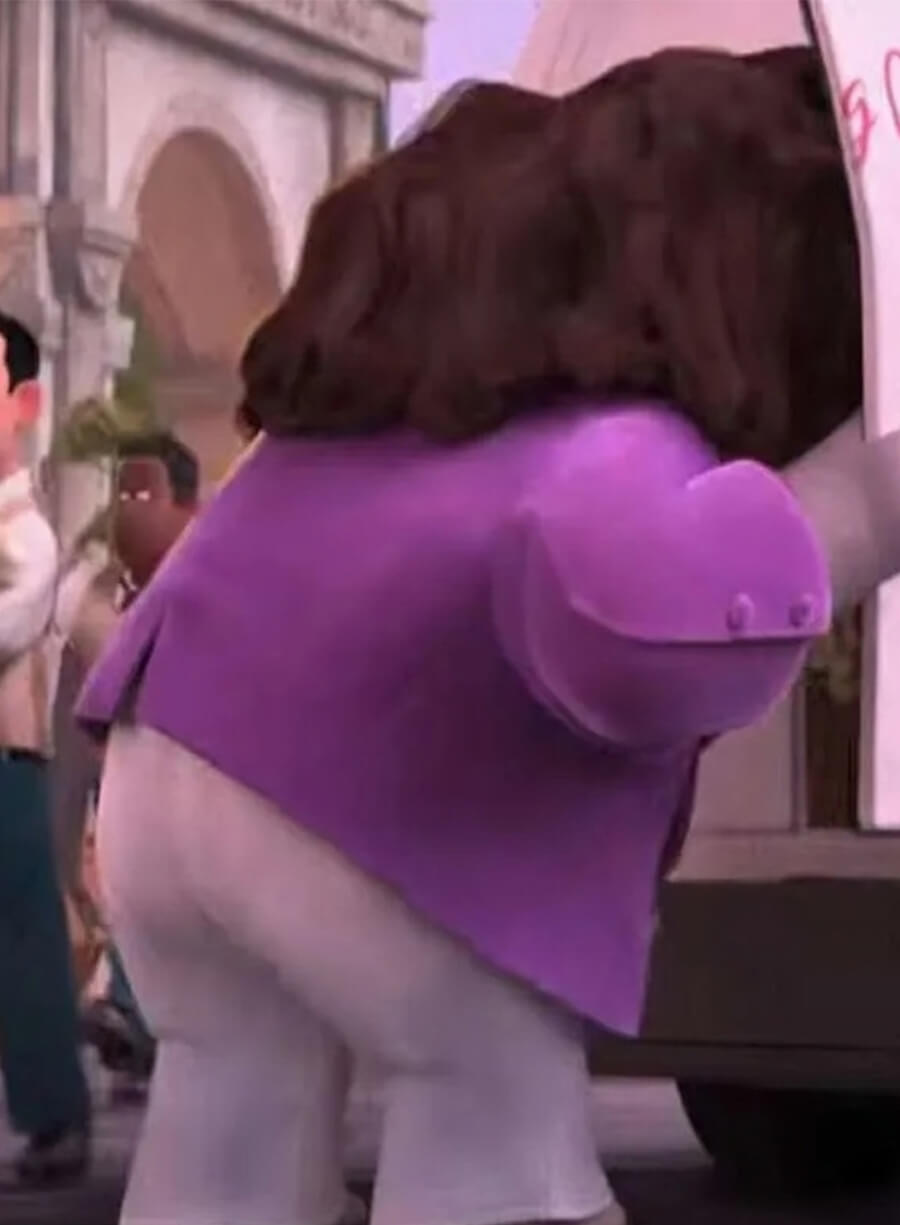 The Bad Guys 2 2025 Mr. Shark Purple Blazer