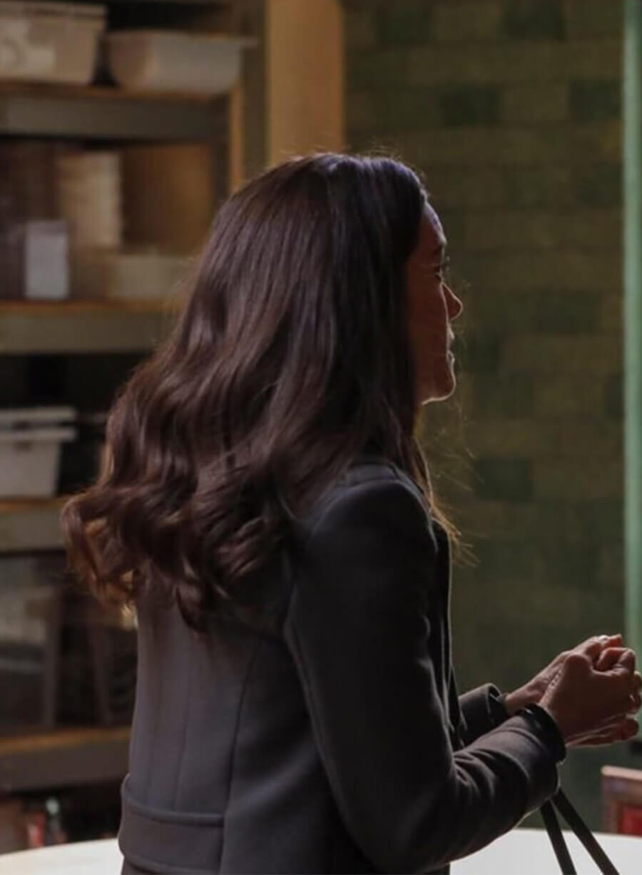 The Blacklist Megan Boone Elizabeth Keen Grey Trench Coat
