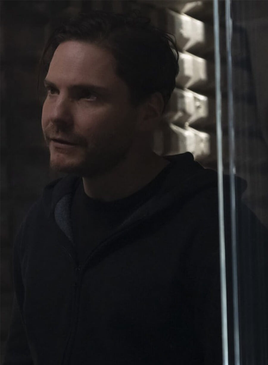 The Falcon and the Winter Soldier Baron Zemo Black Zip-up Hoodie