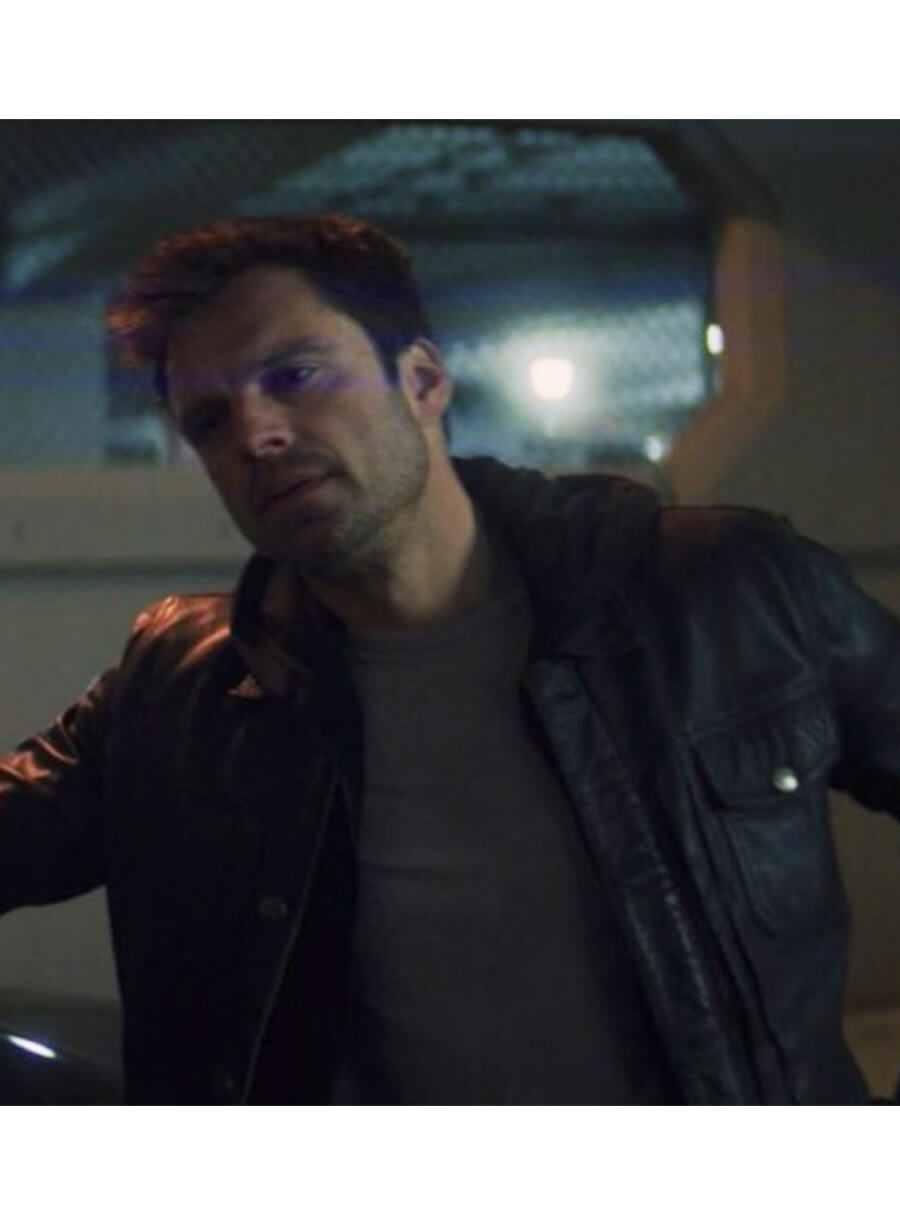 The Falcon and the Winter Soldier Bucky Barnes Leather Jacket