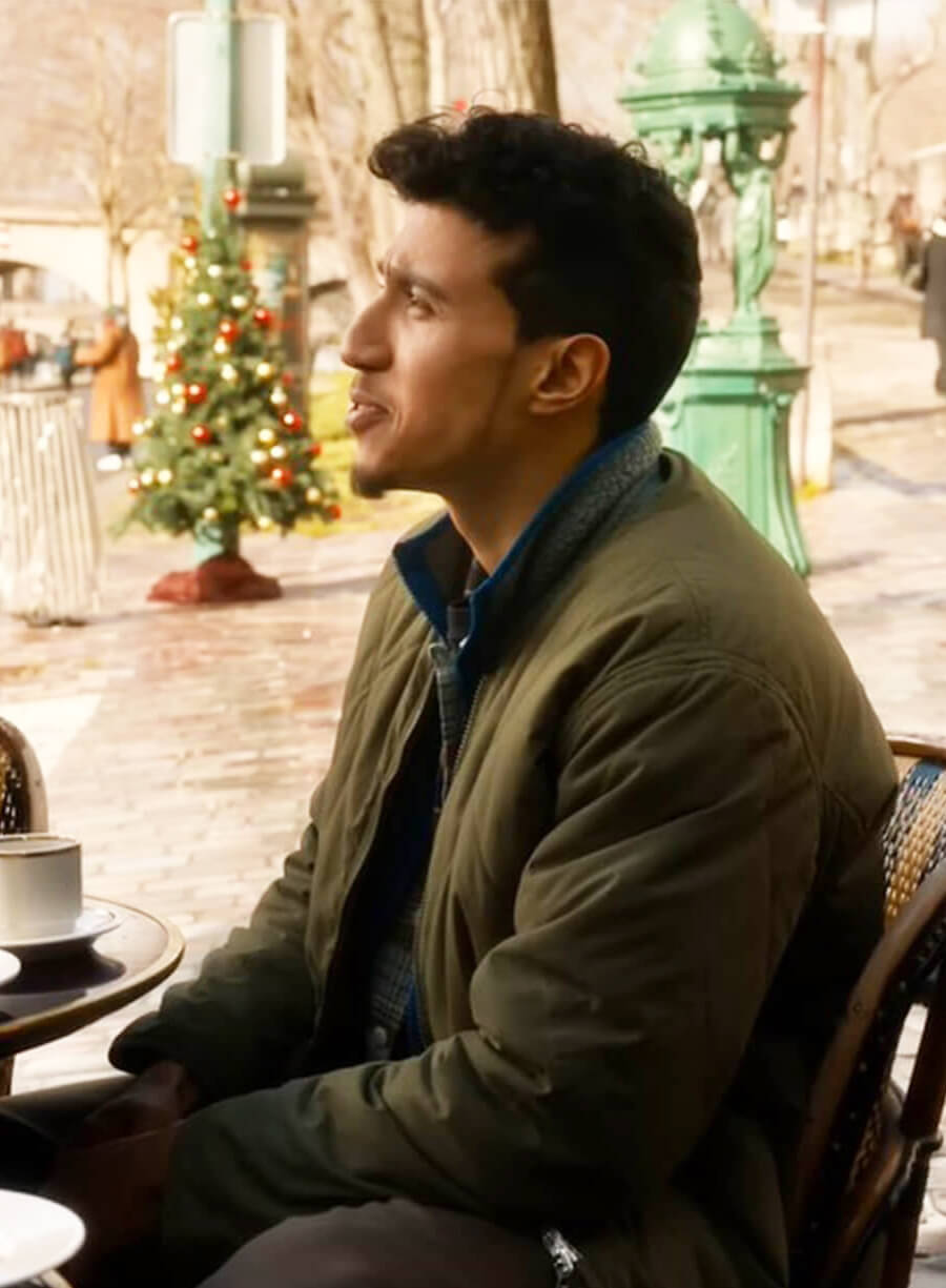 The Family Plan 2 Reda Elazouar Omar Quilted Jacket