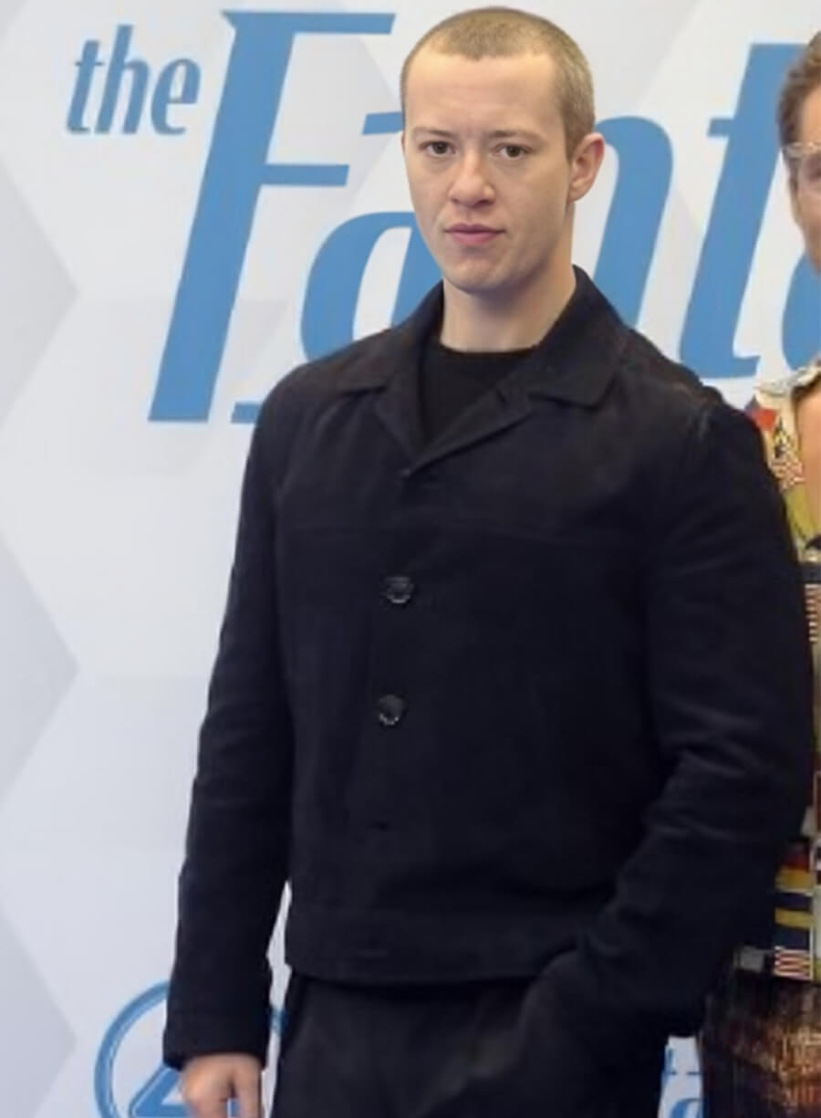 The Fantastic Four: First Steps 2025 Event Joseph Quinn Black Jacket