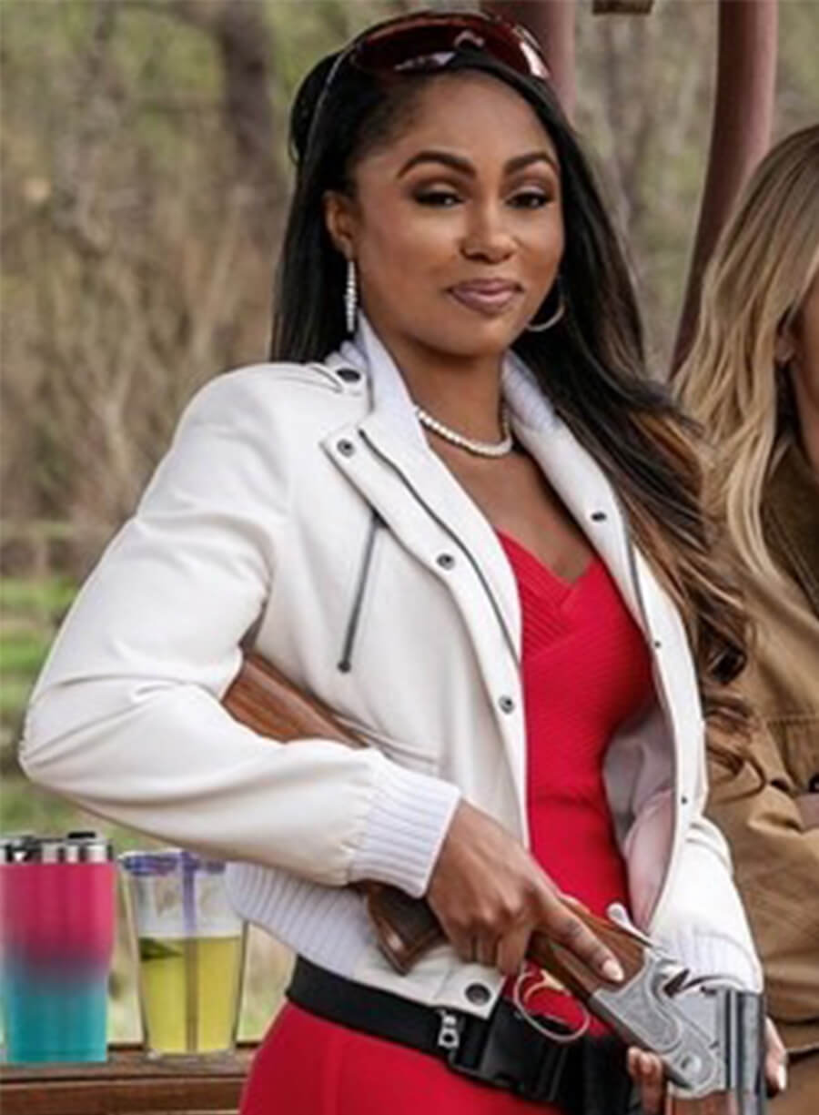 The Hunting Wives Joyce Glenn Monae White Jacket