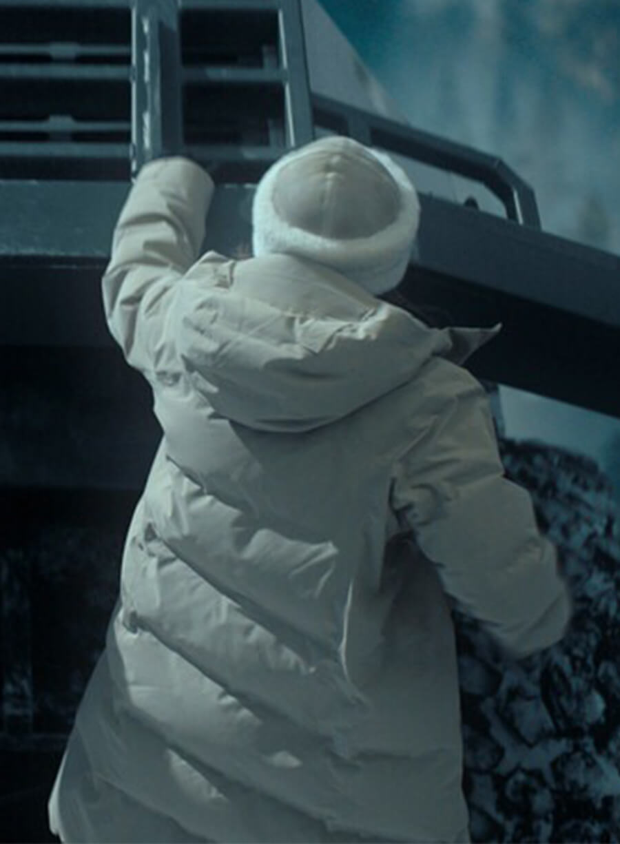 The Last Frontier Sidney Scofield Puffer Coat