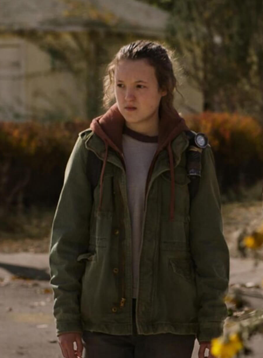 The Last of Us Bella Ramsey Ellie Green Jacket