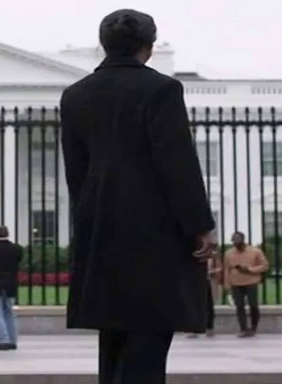 The Night Agent S02 Catherine Weaver Black Wool Coat
