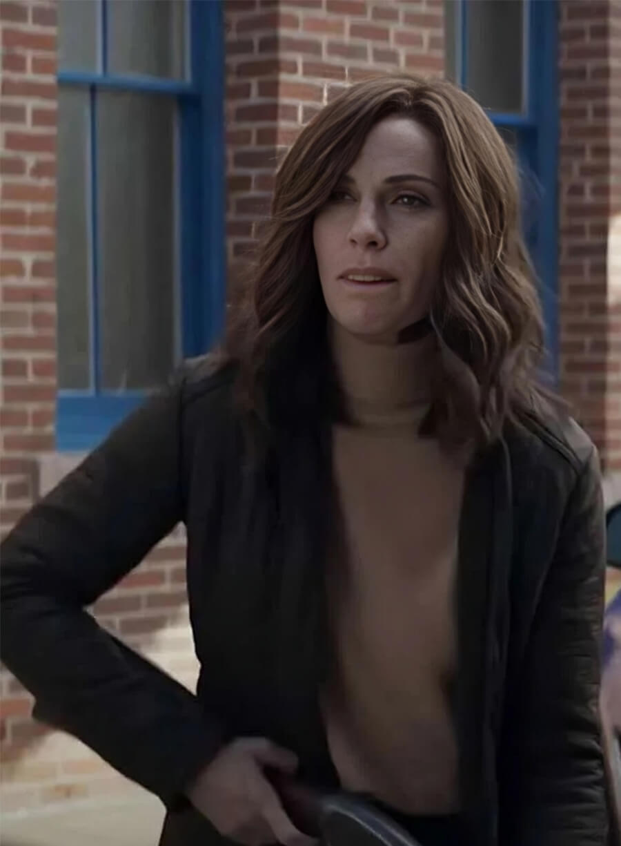 The Old Man S02 Amy Brenneman Zoe McDonald Leather Jacket