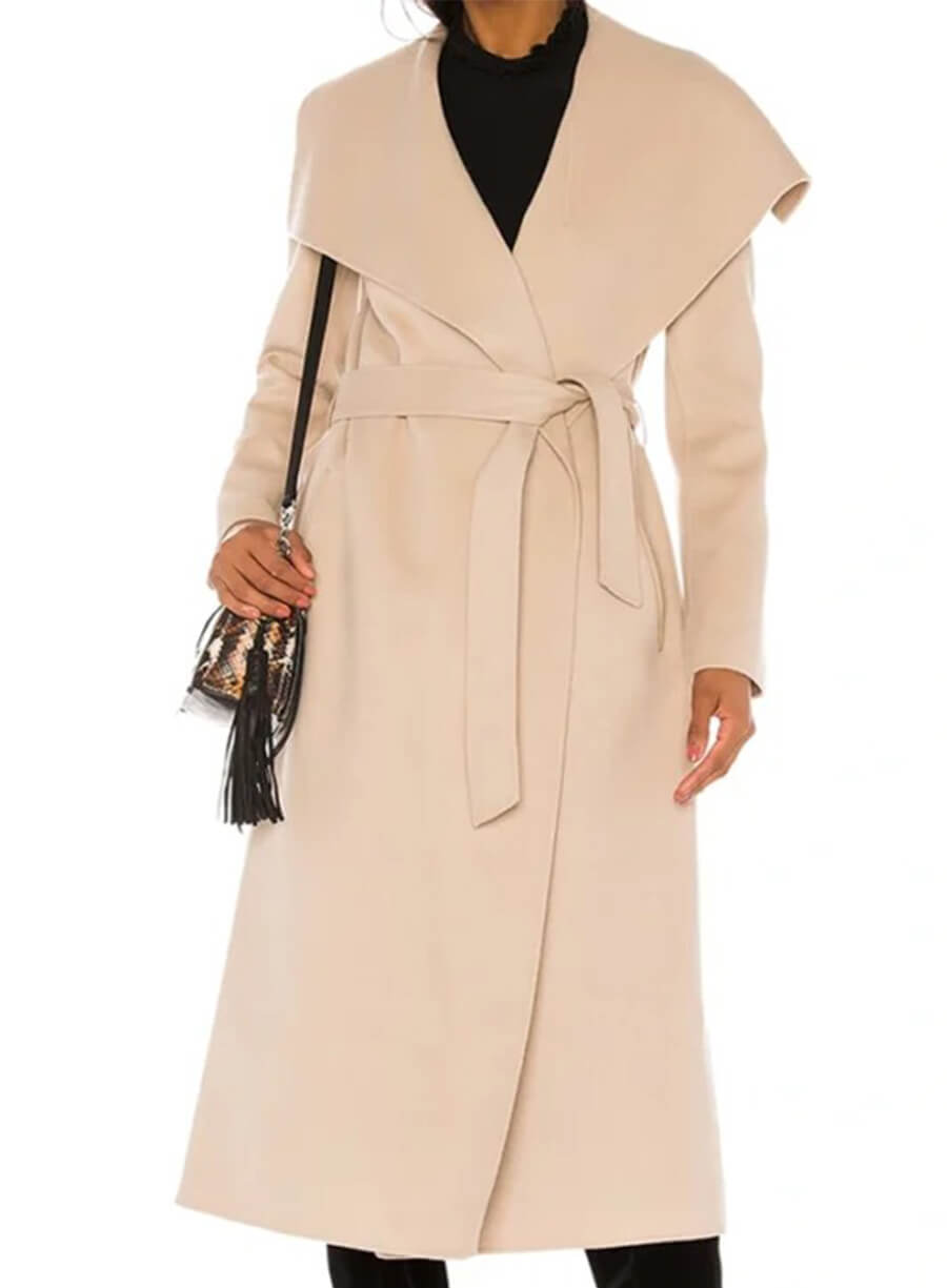 The Rainmaker 2025 Madison Iseman Long Wool Coat
