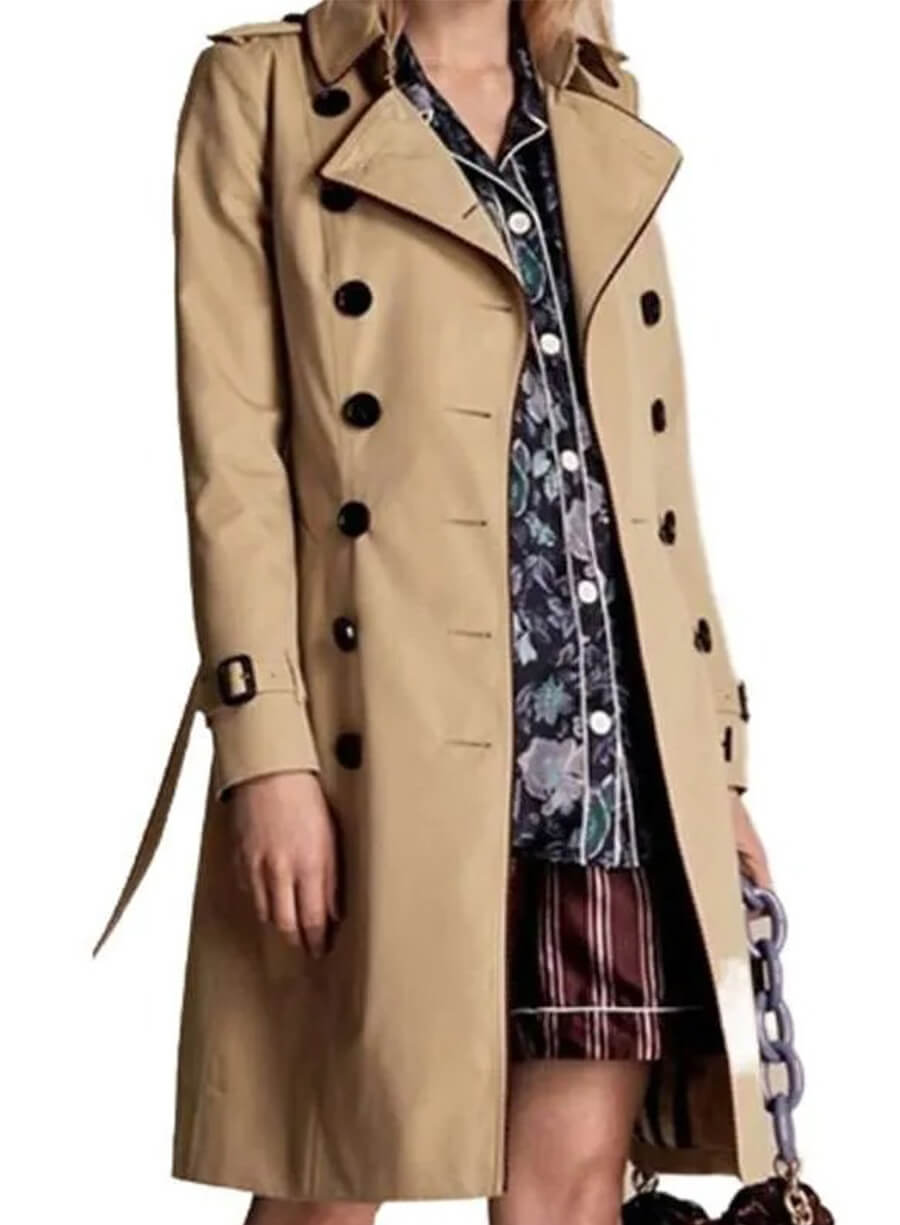 The Rainmaker 2025 Sarah Plankmore Begie Trench Coat