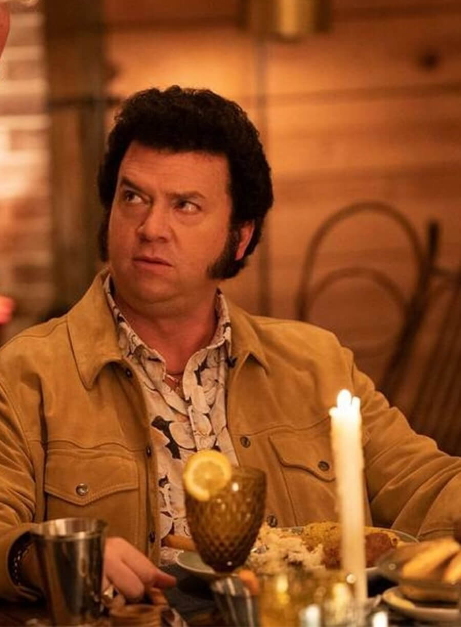 The Righteous Gemstones S03 Jesse Gemstone Beige Suede Jacket