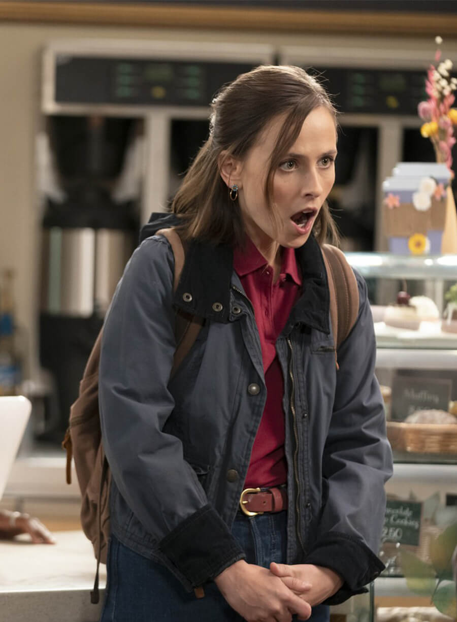 The Sex Lives of College Girls Kimberly Finkle Grey Jacket