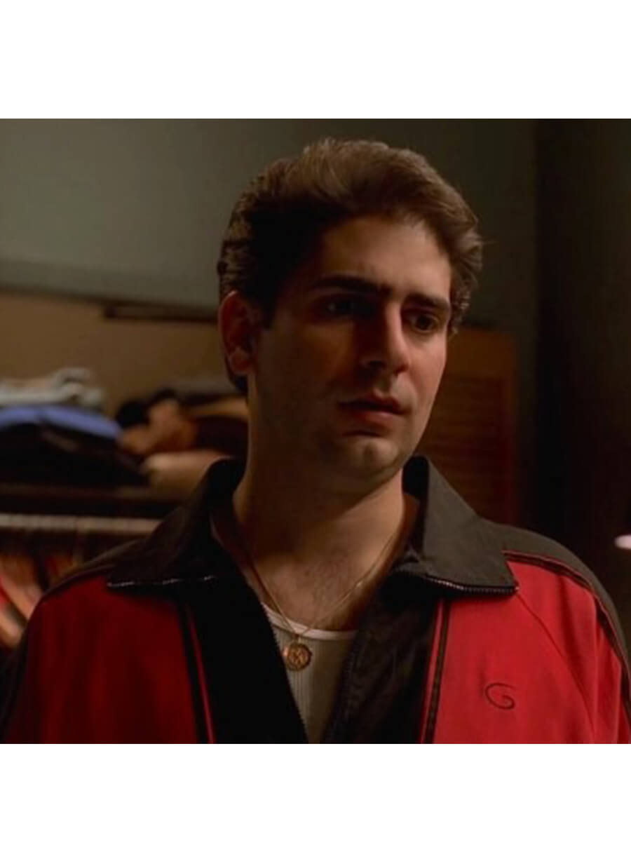 The Sopranos Christopher Moltisanti Red Black Tracksuit