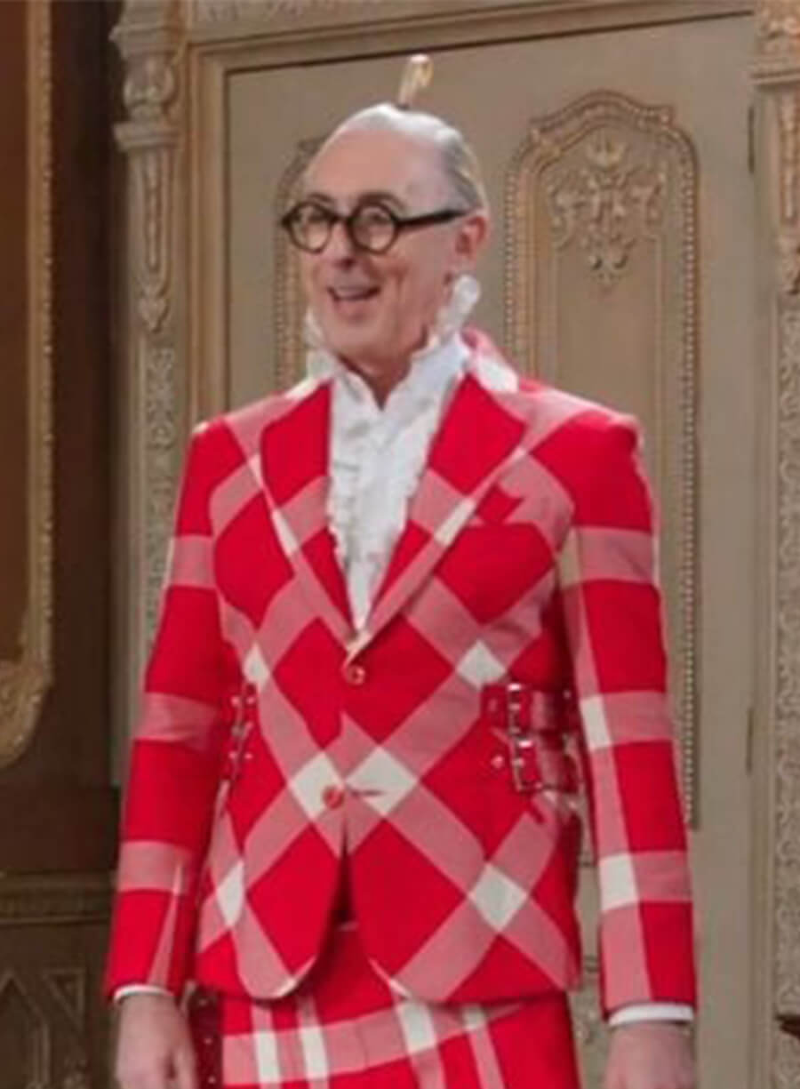 The Traitors Alan Cumming Red Blazer