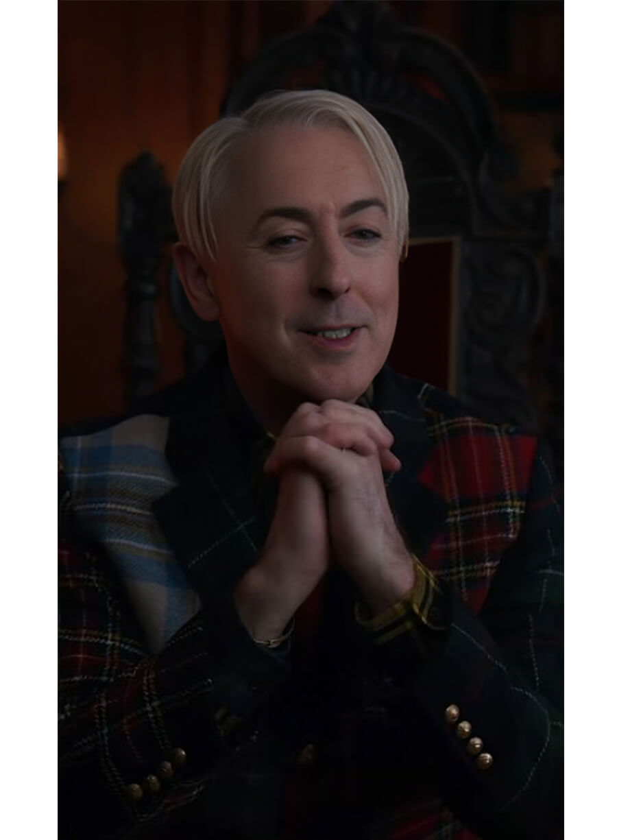 The Traitors Season 4 Alan Cumming Multicolor Blazer