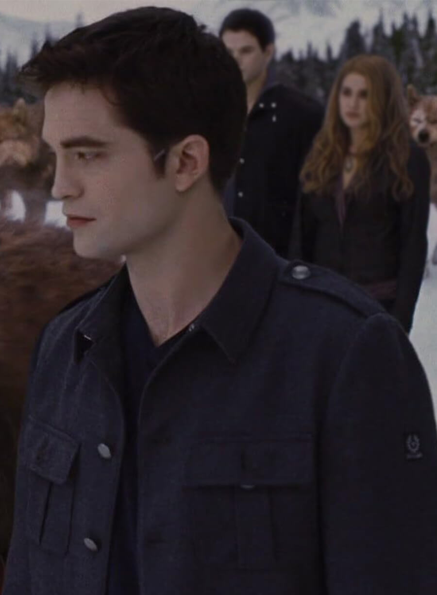 The Twilight Saga: Breaking Dawn 2 Edward Cullen Grey Jacket