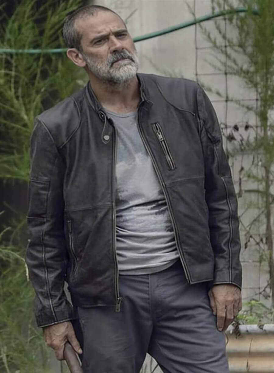 The Walking Dead S09 Negan Smith Leather Jacket
