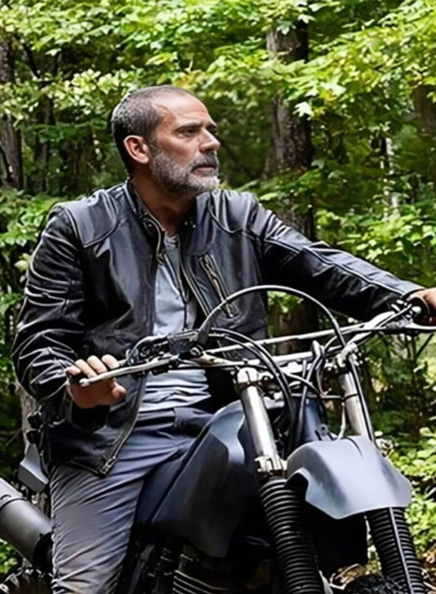 The Walking Dead S09 Negan Smith Leather Jacket