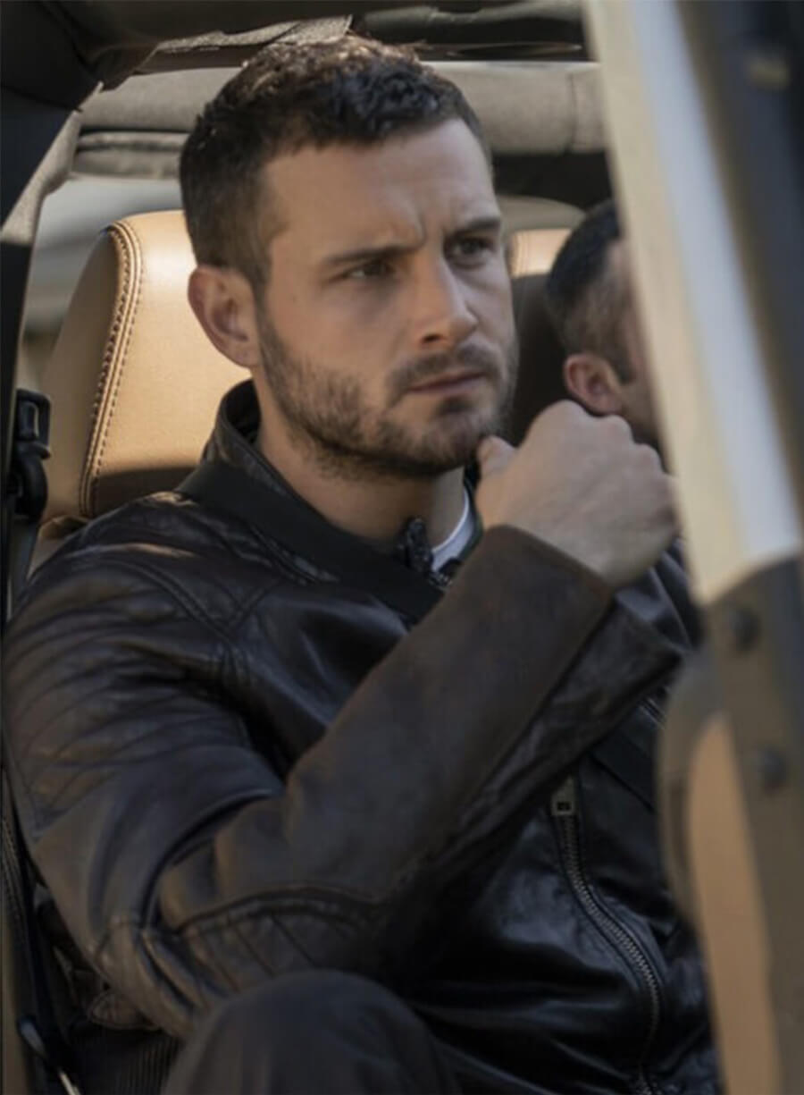 The Walking Dead World Beyond Nico Tortorella Felix Carlucci Leather Jacket
