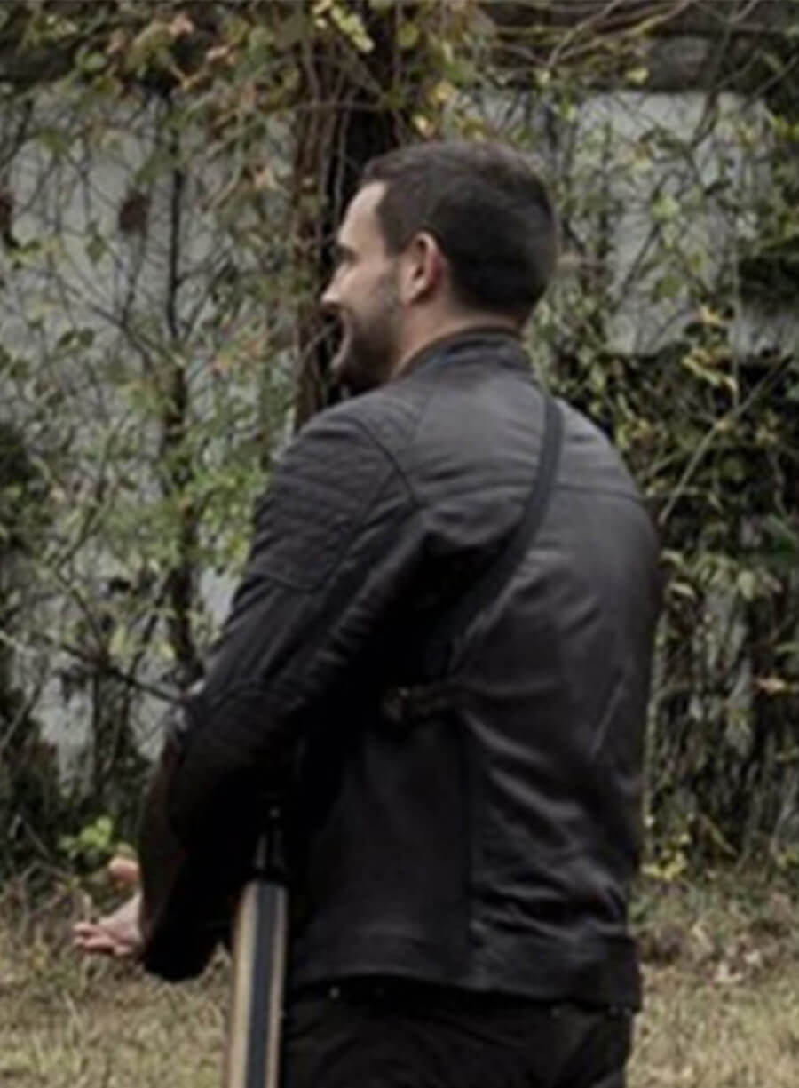 The Walking Dead World Beyond Nico Tortorella Felix Carlucci Leather Jacket