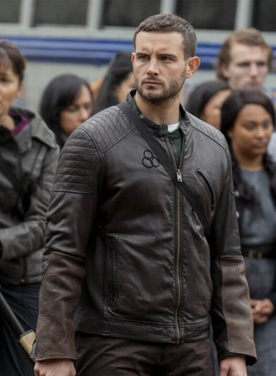 The Walking Dead World Beyond Nico Tortorella Felix Carlucci Leather Jacket
