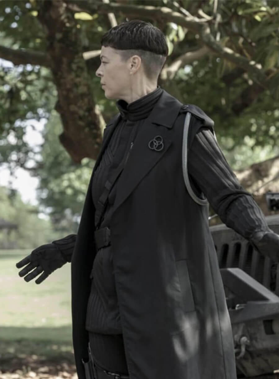 The Walking Dead World Beyond Pollyanna Mclntosh Anne Black Coat