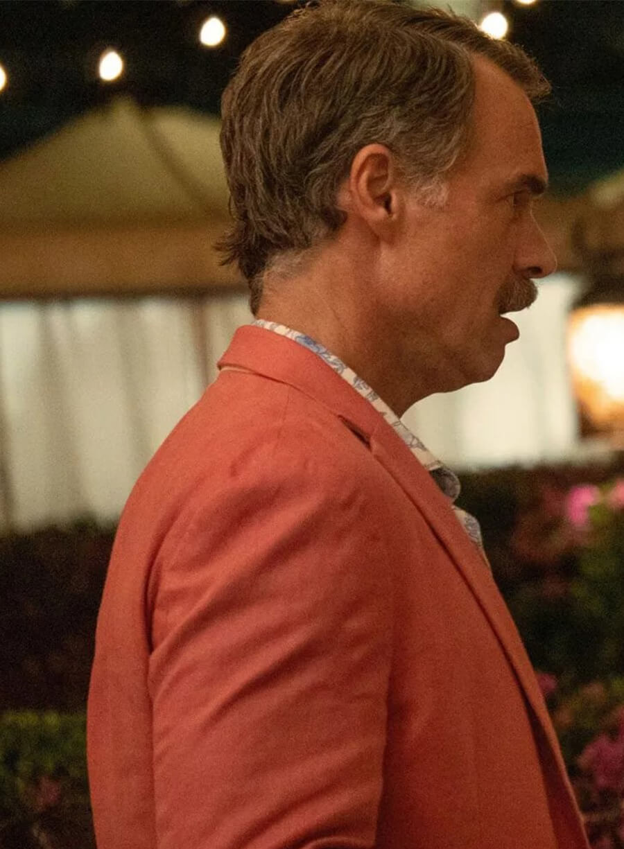 The White Lotus Armond Pink Blazer