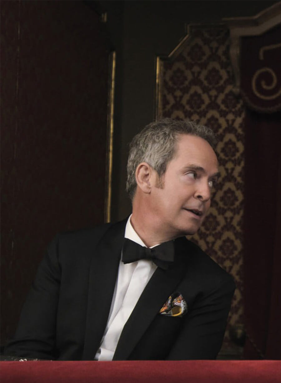 The White Lotus Tom Hollander Quentin Black Blazer