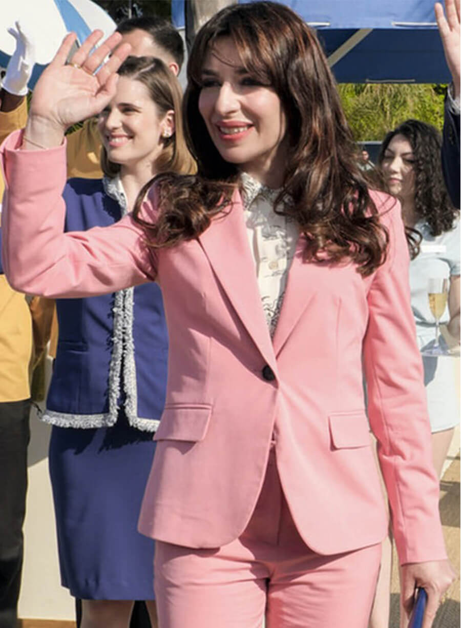 The White Lotus Valentina Pink Blazer