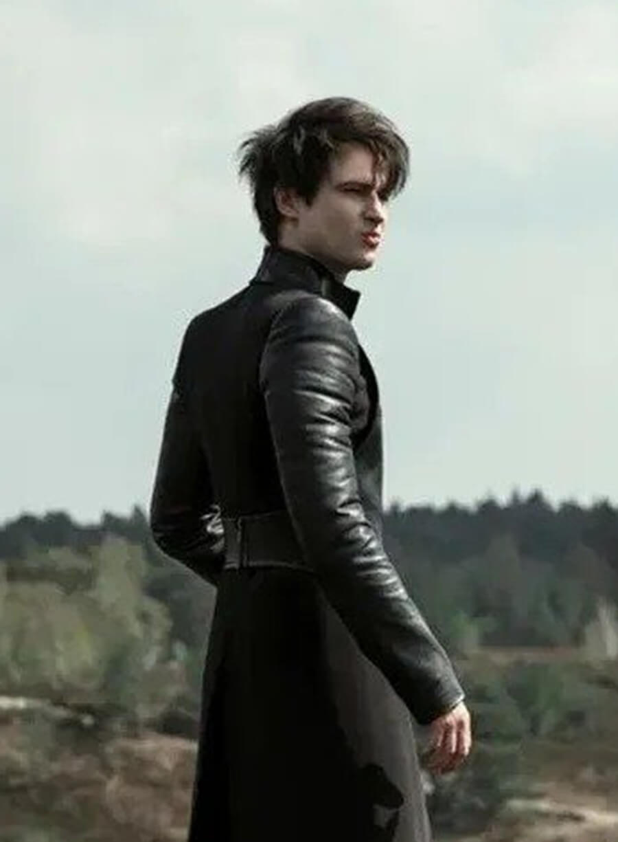 Tom Sturridge The Sandman Dream Leather Black Jacket