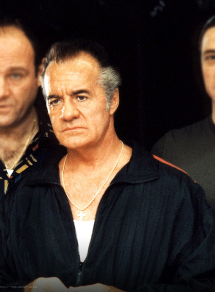Tony Sirico The Sopranos Paulie Walnuts Gualtieri Black Tracksuit