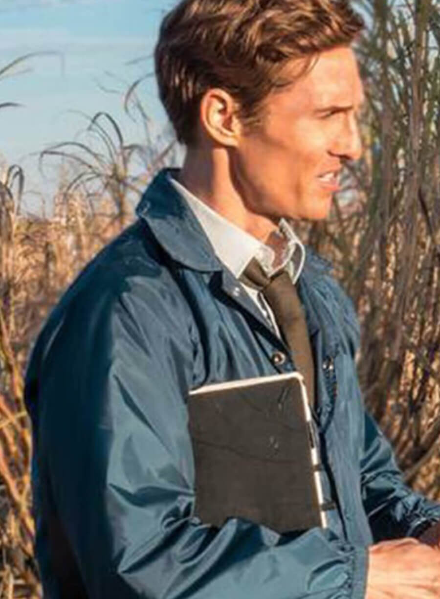True Detective S01 Rustin Cohle Blue Jacket