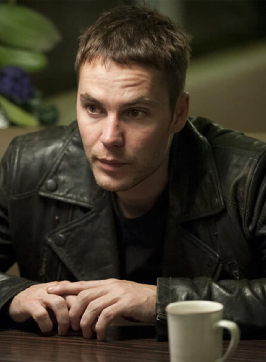 True Detective S02 Paul Woodrugh Black Leather Jacket