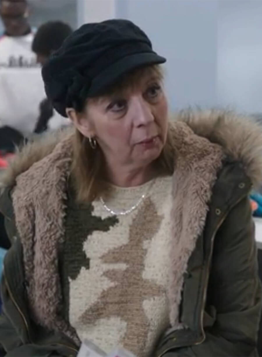 Unforgotten Lizzie Wilton Green Parka Jacket