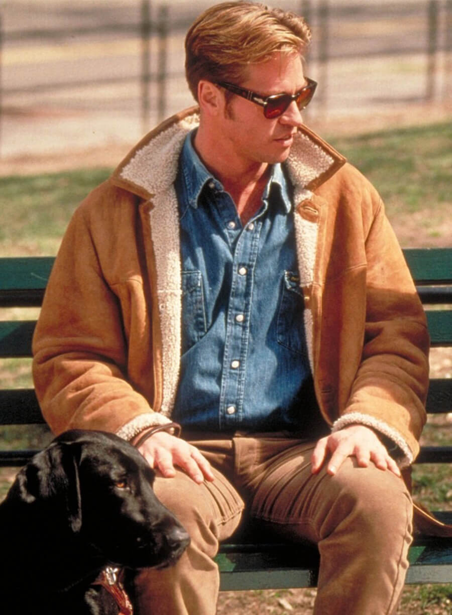 Val Kilmer At First Sight Virgil Adamson Brown Suede Jacket