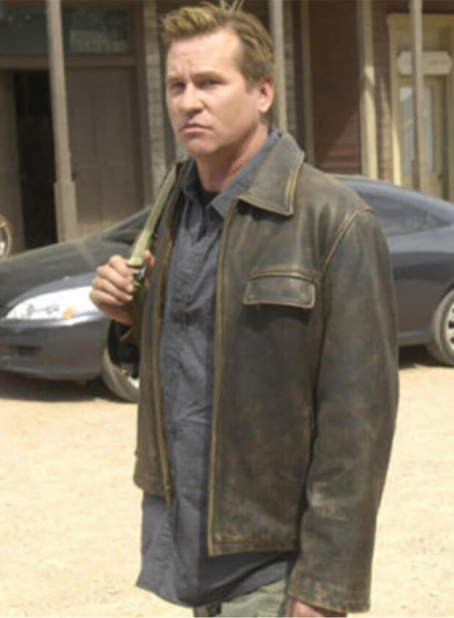 Val Kilmer Conspiracy Macpherson Leather Jacket