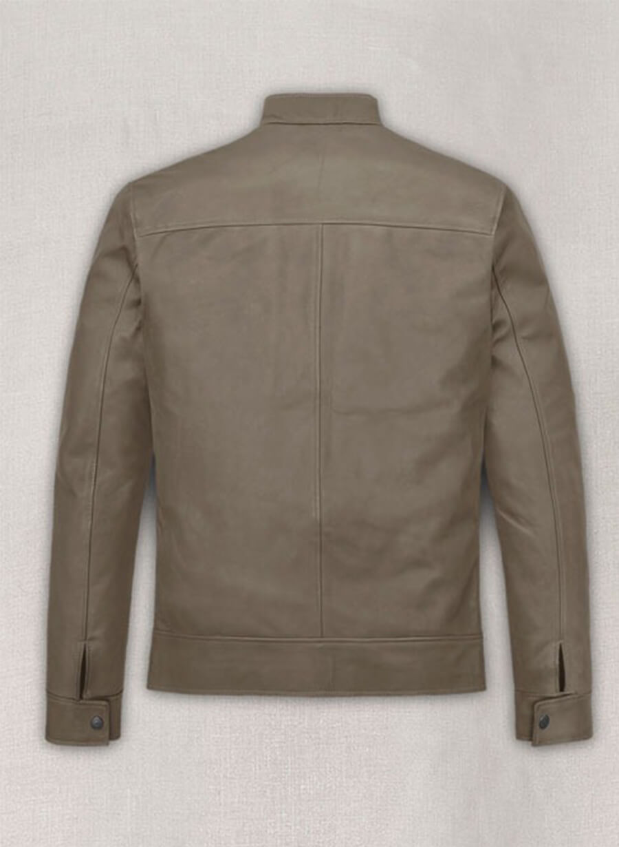 Vin Diesel Leather Grey Jacket