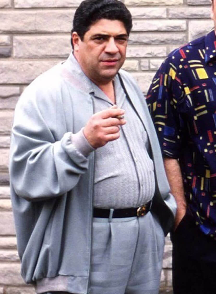 Vincent Pastore The Sopranos Big Pussy Bonpensiero Jacket