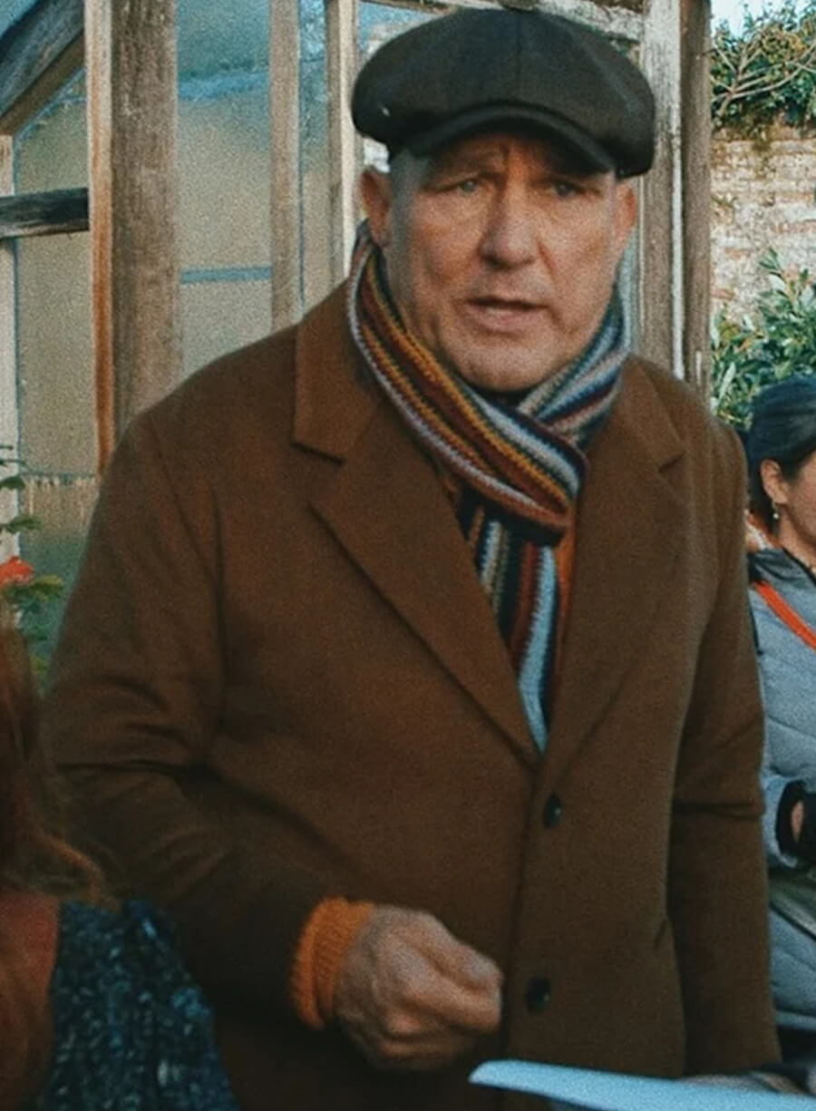 Vinnie Jones Reckless 2026 Trent Brown Wool Coat